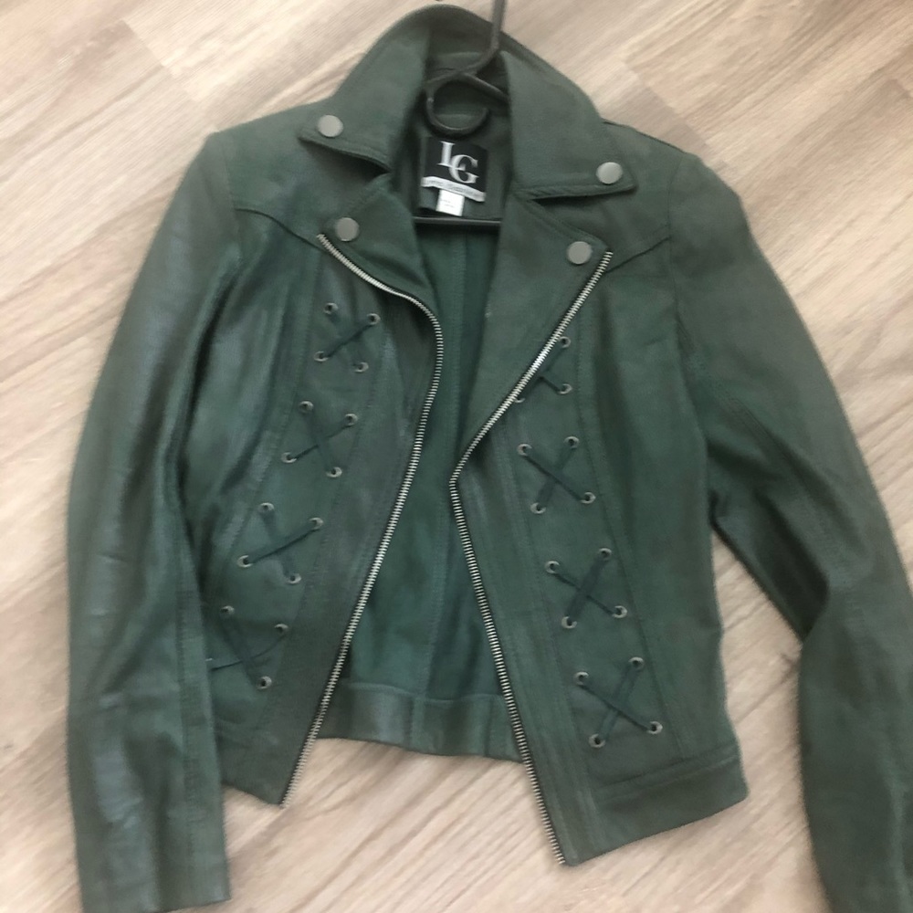 Leather jacket